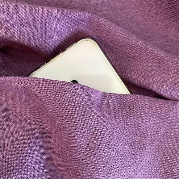 Pant Vesta Vegan Wide Leg Ankle Pant in Lilac Size Small - Picture 8 of 8